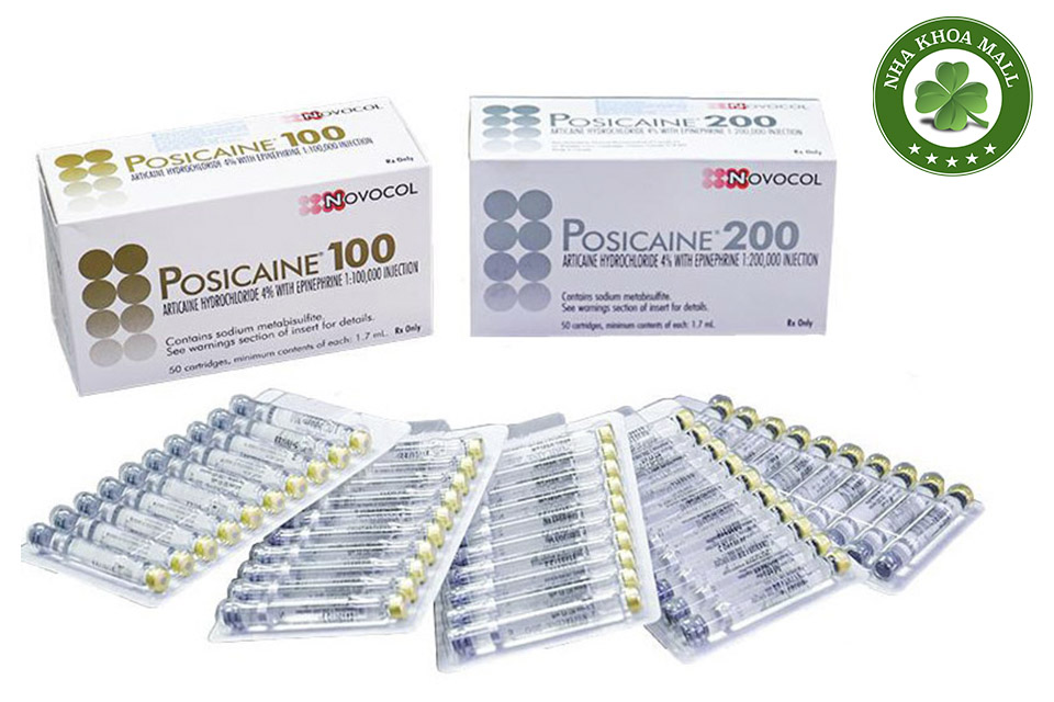 So sánh Posicaine 100 và Posicaine 200: Điểm khác biệt và lựa chọn phù hợp