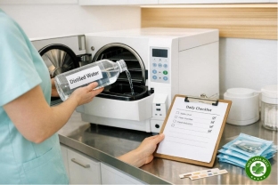 Nồi hấp Class B hoạt động hiệu quả - 3 bài kiểm tra bắt buộc giúp kiểm soát chất lượng tiệt trùng trong nha khoa