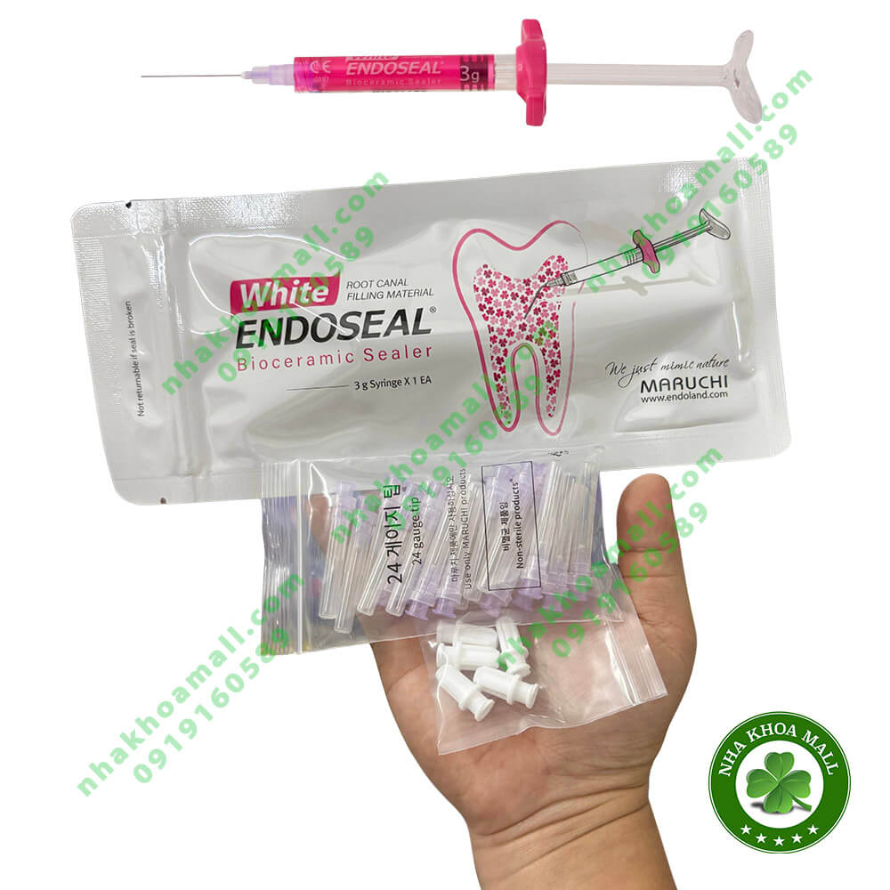 Trám bít ống tủy🌱White Endoseal Bioceramic MTA Maruchi giá tốt🌱NHA KHOA ...