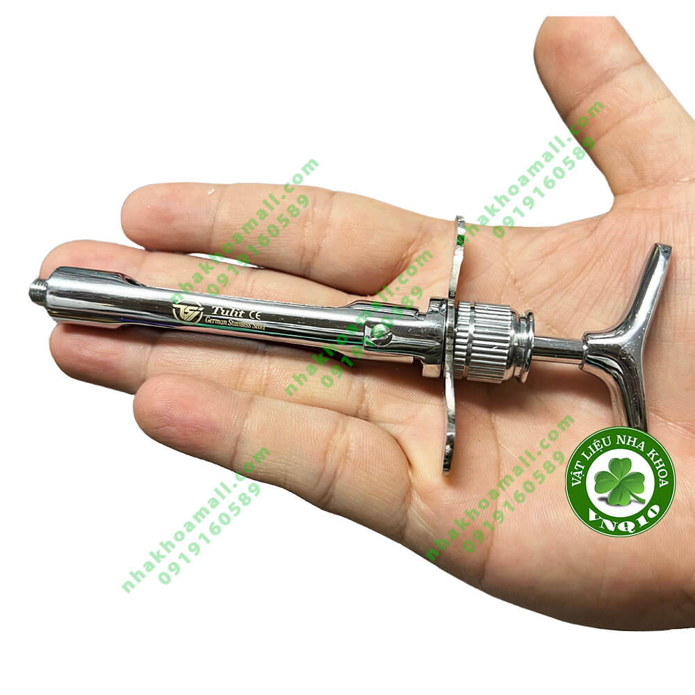 Ống chích thuốc tê inox Pakistan giá tốt - 🍀NHA KHOA MALL🍀