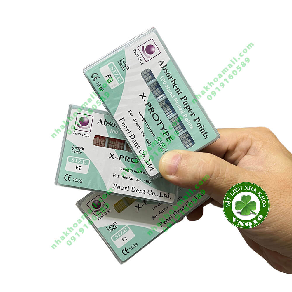 Côn giấy Protaper🌱Absorbent Paper Points X-Protype Pearl Dent giá tốt🌱 ...