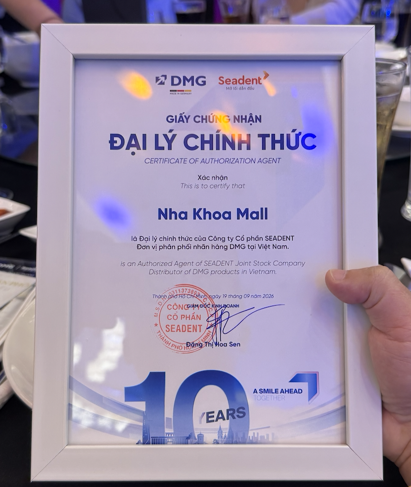 Nha Khoa Mall &ndash; 10 Năm Đồng Hành Cùng DMG Tại Việt Nam | Dấu Ấn Hợp Tác 2016&ndash;2026