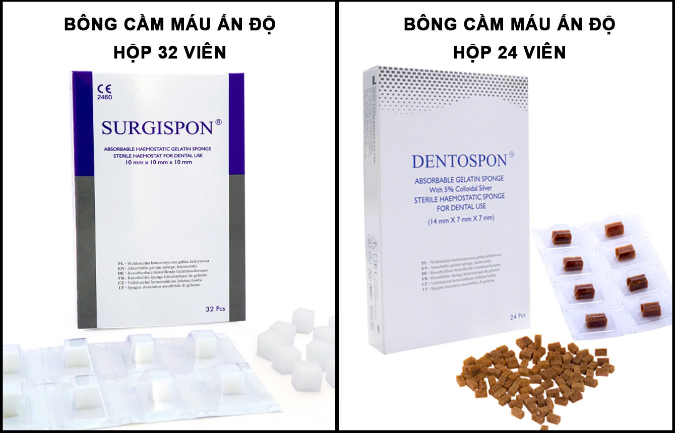 Vai trò của bông cầm máu dentospon trong thực hành🌱NHA KHOA MALL🌱