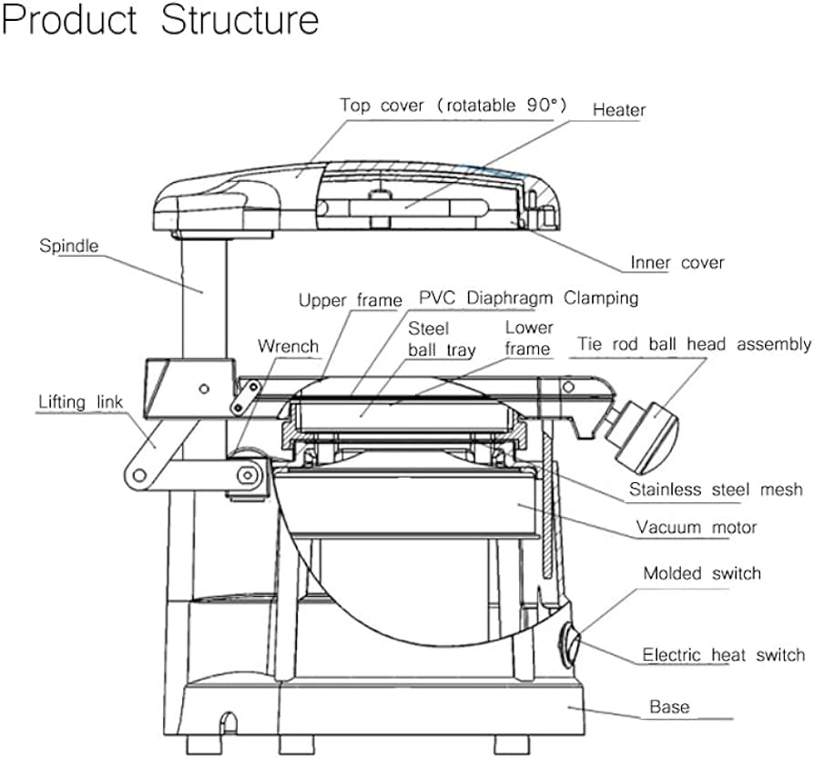 Máy ép máng tẩy JT-18 Jintai 