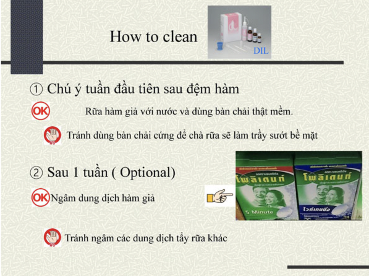 BỘ LỚN - Vật liệu đệm hàm giả tháo lắp DIL - KAMEMIZU CHEMICAL - Nhật Bản