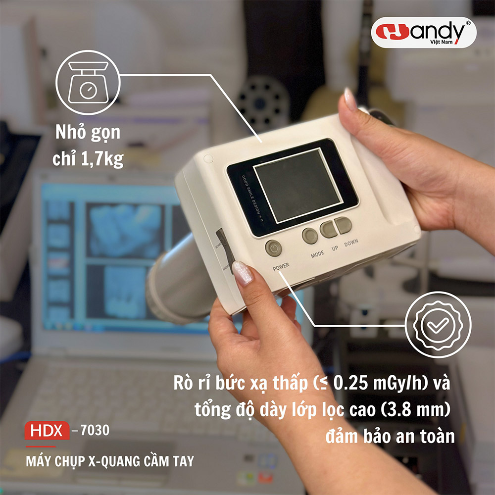 Máy chụp xquang🌱cầm tay Handy HDX 7020 giá tốt🌱NHA KHOA MALL🌱