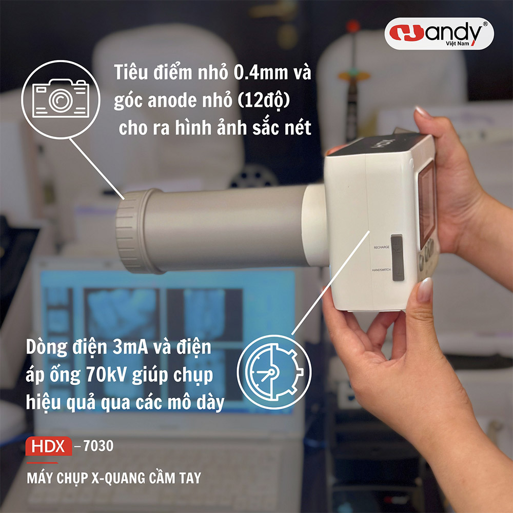 Máy chụp xquang🌱cầm tay Handy HDX 7020 giá tốt🌱NHA KHOA MALL🌱