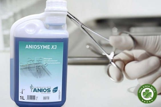 Nước ngâm dụng cụ Aniosyme X3 - Sự lựa chọn hoàn hảo cho quy trình vô trùng nha khoa