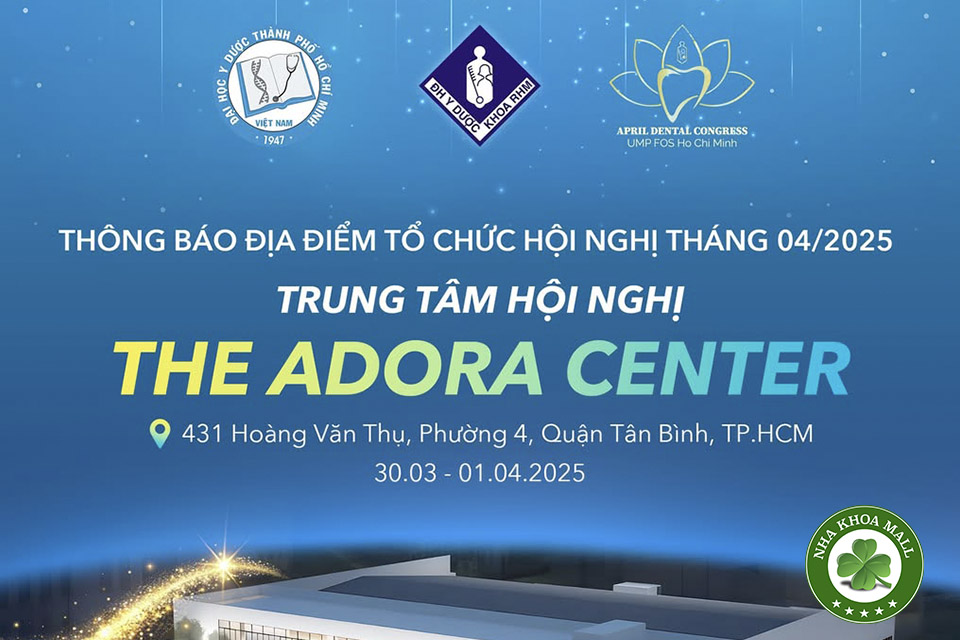 Thông báo về địa điểm tổ chức hội nghị tháng 4-2025