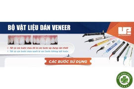 Các bước sử dụng bộ vật liệu gắn mặt dán sứ veneer của hãng Ultradent
