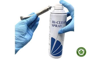 Dầu xịt tay khoan Hi-Clean Spray – Giải pháp bảo vệ và nâng cao tuổi thọ tay khoan nha khoa