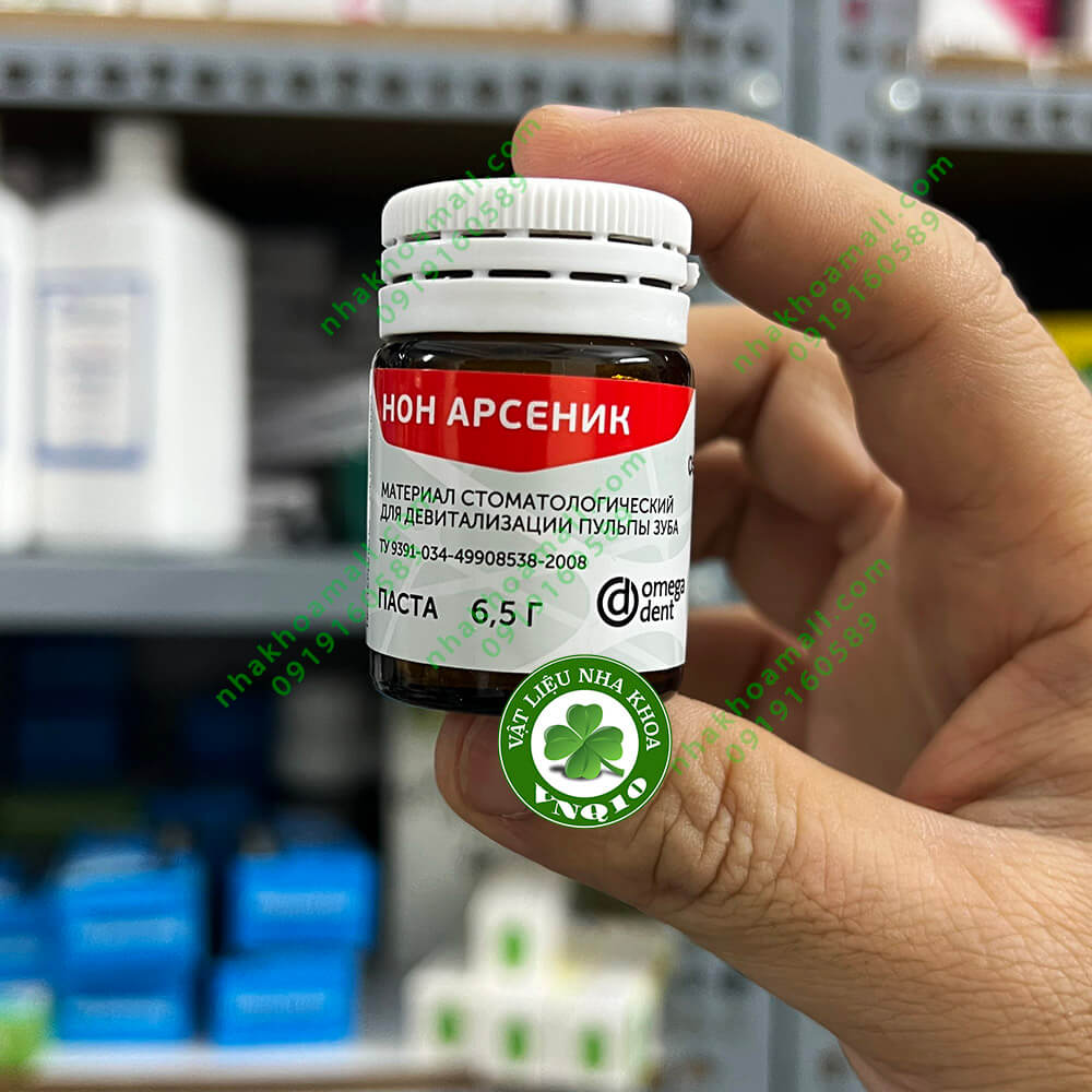 Thuốc diệt tủy NGA không chứa Arsenic dùng trong nha khoa - Lọ 6,5g
