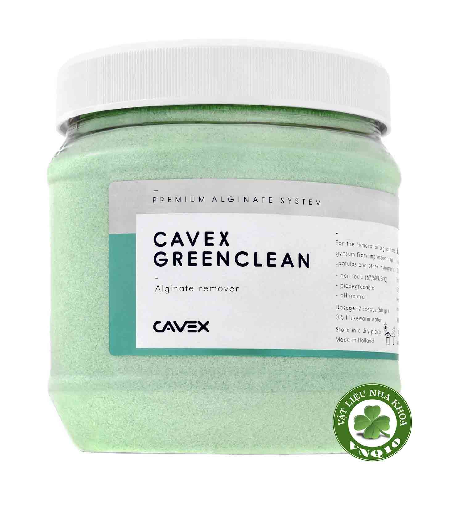 Bột làm sạch khay lấy dấu Cavex Green Clean - Hộp 1 kg