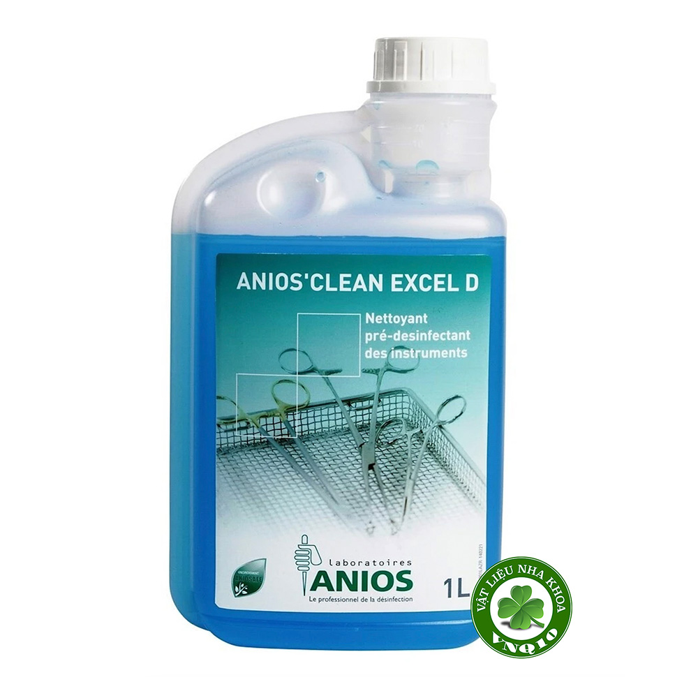 Nước ngâm dụng cụ nha khoa Anios clean Excel D