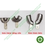 Khay lấy dấu Inox Pakistan - Cặp 2 cái hàm trên + hàm dưới