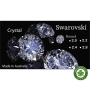 Kim cương gắn răng, đá gắn răng đế bằng swarovski