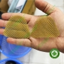 Lưới gia cố nền hàm tháo lắp màu trắng, màu vàng