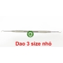 Dao 3 trám răng , điêu khắc composite - Cây