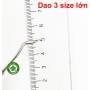 Dao 3 trám răng , điêu khắc composite - Cây