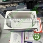 Máy rung rửa siêu âm mũi khoan, trâm nội nha, dụng cụ nhỏ dung tích 0,8 lít