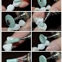 Mũi đá mài sườn sứ Zirconia - Toboom