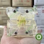 Mẫu hàm tư vấn chỉnh nha mắc cài kim loại và các loại khí cụ nhựa trong