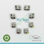 Mắc cài kim loại chỉnh nha 4 cánh RMO FLI Twin Brackets Hook 345