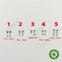 Hook thẳng chỉnh nha ngắn, dài, có móc trái, phải - Crimpable Hook