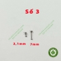 Số 3 ngắn 2,1mm