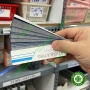 Giấy cắn 1 mặt màu xanh Shofu - ARTICULATING PAPER