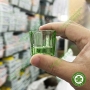 Ly thuỷ tinh lục giác loại dày nhiều màu trộn nhựa tự cứng