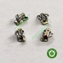 Mắc cài chỉnh nha kim loại Răng 6 loại 1 ống đế dán Roth 022