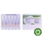 Trâm máy dẻo lusterdent pliancy blue tapered Niti - Vĩ 6 cây