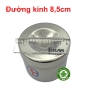 Hộp đựng gòn inox trung đúc - cao 7cm đường kính 8,5cm - Cái