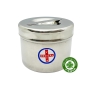 Hộp đựng gòn inox trung đúc - cao 7cm đường kính 8,5cm - Cái