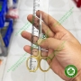 Kéo cắt chỉ cán vàng Pakistan đầu thẳng dài 12cm LOẠI TỐT