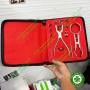 Bộ dụng cụ đặt đê, bấm đê cao su Pakistan - BAO DA
