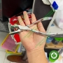 Bộ dụng cụ đặt đê, bấm đê cao su Pakistan - HỘP NHỰA