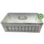 Hộp hấp dụng cụ chữ nhật inox 304 - kích thước 34x18x12 cm -  Cái