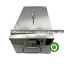 Hộp hấp dụng cụ chữ nhật inox 304 - kích thước 34x18x12 cm -  Cái