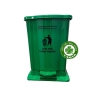 Thùng rác y tế 15 lít màu vàng xanh - Cái