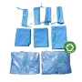 Set đồ phẫu thuật implant bằng vải màu xanh nhạt