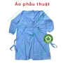 Set đồ phẫu thuật implant bằng vải màu xanh nhạt