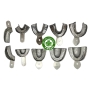 Khay lấy dấu Inox - Cặp 2 cái hàm trên + hàm dưới