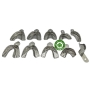 Khay lấy dấu Inox - Cặp 2 cái hàm trên + hàm dưới