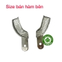 Khay lấy dấu Inox - Cặp 2 cái hàm trên + hàm dưới