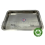khay đựng dụng cụ inox chữ nhật 17x22x2 cm - cái