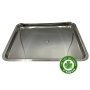 khay đựng dụng cụ inox chữ nhật 30x40x2 cm - cái