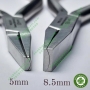 Delarosa lòng máng rộng 8,5mm