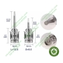Bộ kít phục hình implant - Vít vặn implant